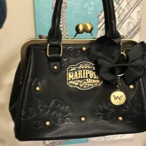 Westworld Mariposa Saloon Kiss Lock Handbag
